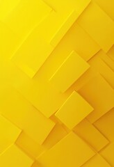 Aufkleber - Abstract Geometric Pattern of Overlapping Rectangles in Vibrant Yellow and Orange