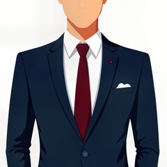 Man in navy blue suit with maroon tie. Formal attire. Pro image. Businessman. Office style. Elegant. Corporate. Elegant fit. Business suit. Suitable for business events. Formal meeting. Photogenic.