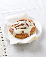 Wall Mural - freshly baked cinnamon roll