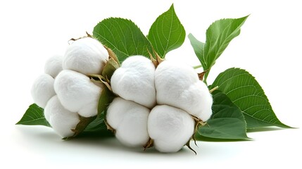 Beautiful cotton flowers
