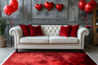 © SemangArt - Romantic Valentine's Day living room interior