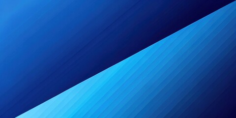 Poster - Abstract Diagonal Lines in Shades of Blue Background
