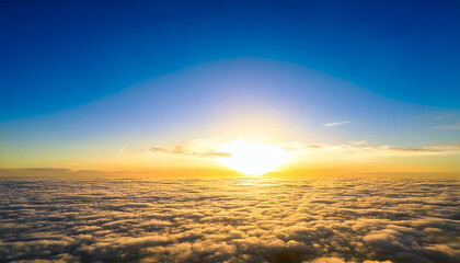 Wall Mural - sky background with dramatic clouds, part 59