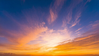 Wall Mural - sky background with dramatic clouds, part 38