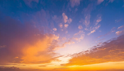 Wall Mural - sky background with dramatic clouds, part 21