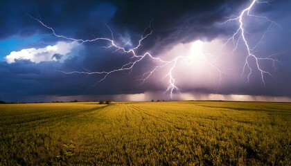 Wall Mural - Sky background with dramatic clouds, part 14