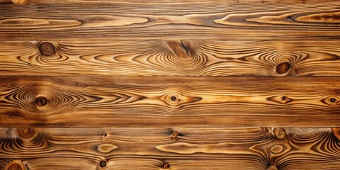 Aufkleber - Rustic Wooden Planks Texture Rich Brown Tones and Intricate Grain Patterns