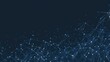 © Natchooda - A social network concept with digital graphic user symbols connected by lines, set on an abstract dark blue background, representing digital connectivity
