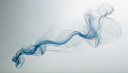 Wall Mural - abstract background of blue smoke 3