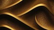 © vectsaifur807 - Abstract background with gold wavy lines.