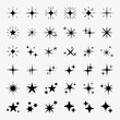 © Rawpixel.com - Stylish black starburst icon set vector. Set of stylish black starburst shape illustrations in various vector design illustrations. Stylish black starburst shape vector collection.