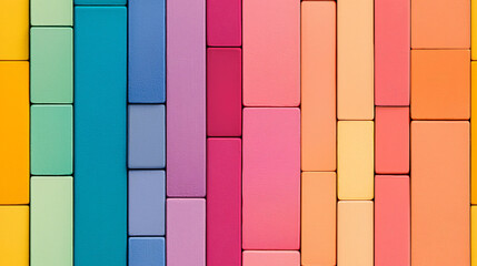 A chart displaying vibrant industrial color codes arranged in a gradient on a metallic background