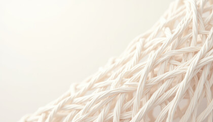 abstract white net texture close-up with soft focus