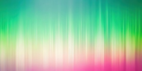 Leinwandbilder - Abstract Vertical Lines in Pastel Green and Pink Hues