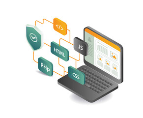 Wall Mural - creating web applications with programming languages