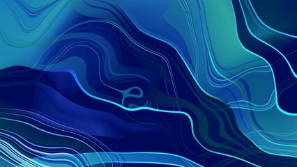 blue dark cyan color wavy background