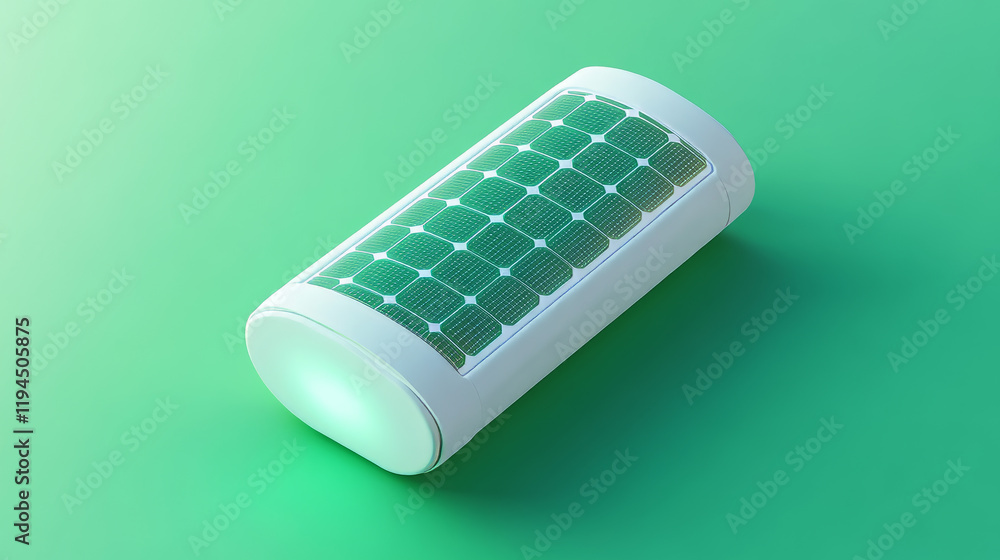 3d realistic isolated white solar panel vector. Green sun energy from ...
