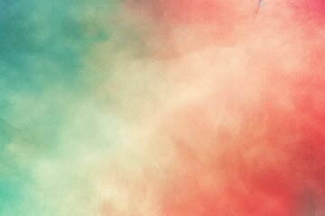 Wall Mural - Abstract Watercolor Sky with Blending Hues of Pink, Blue, and Yellow  Pastel watercolor wash background with abstract patterns