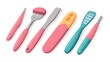 © sungedi - Assorted Pink and Teal Handheld Grooming Tools