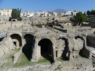 Wall Mural - Herculanum Archeological site Napoli Italia 