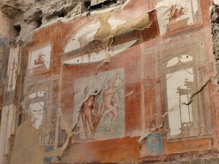 Wall Mural - Herculanum Archeological site Napoli Italia 