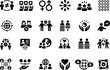 © Faisal - Diversity icon set. Containing equality, culture, languages, tolerance, difference, belonging, human rights and ethnicity icons