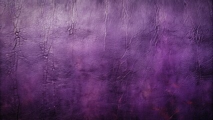 Poster - Deep Purple Textured Leather Background for Design Projects
