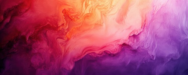 Wall Mural - a gradient background transitioning smoothly from warm reds to cool purples, 4k photo.