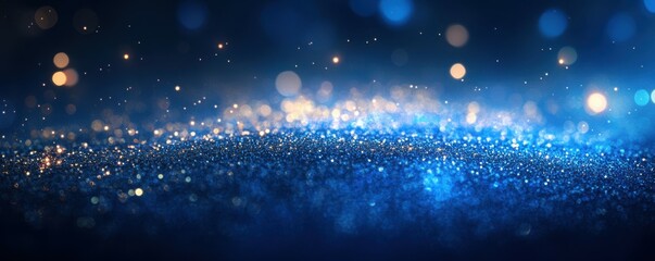 Wall Mural - blue noise textured gradient background grainy blurred landing page backdrop website header poster b