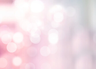 Wall Mural - pink abstract background blur with bokeh