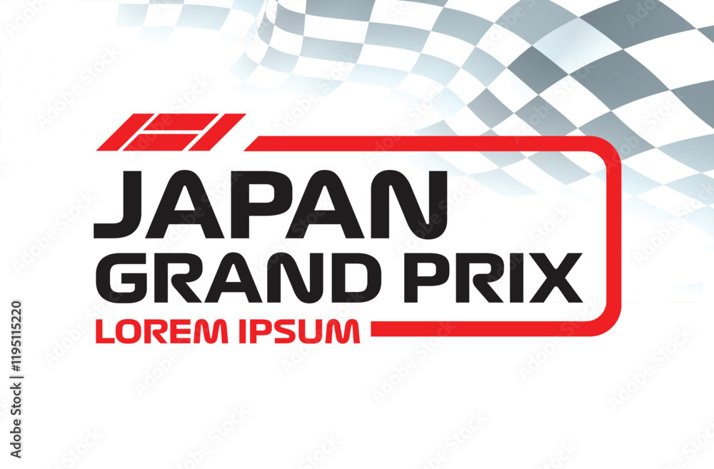 Nippon Racing Logo Japan Suzuka Motegi gp flag race car event icon transport jet sport ...