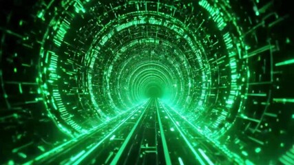 digital tunnel with code