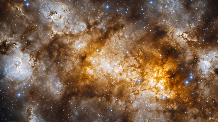 Wall Mural - capture details from the milky way galaxy up close in the universe with stars shining in space at ni