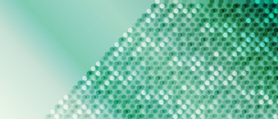 Abstract geometric pattern banner layout mock up