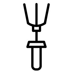 Sticker - Easter Gardening Tools Line Icon