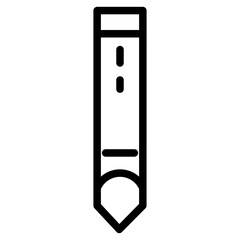 Sticker - Writing Tool School Line Icon