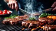 © Topa Studio - Beef steaks on the grill