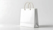 © Arterego Studio - Blank White Paper Shopping Bag Mockup for Branding
