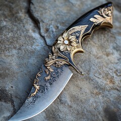 Wall Mural - Beautiful knife