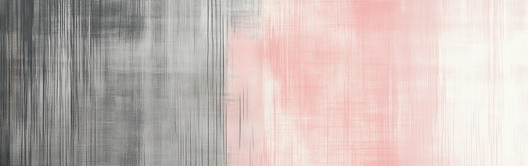 Aufkleber - Smooth gray pencil strokes create a gentle grid pattern with subtle hints of color across a textured surface