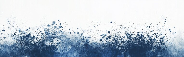 Poster - Halftone design featuring ocean blue fading into soft hues for artistic expression and tranquil ambiance