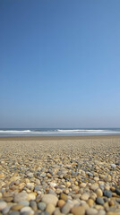 Wall Mural - Pebble Beach Seascape Photo