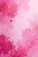 Wall Mural - abstract pink watercolor texture for backgrounds and artistic designs.