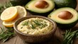 © Diki - Creamy Avocado Dip with Lemon and Rosemary
