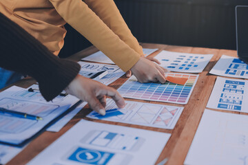 ux ui and programming development technology.