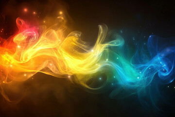 Wall Mural - abstract spectrum background