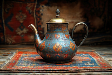 Wall Mural - Antique Teapot