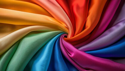 colorful silk background