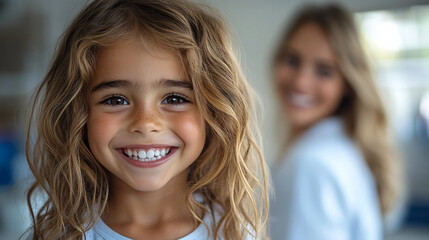 Wall Mural - portrait of a smiling child