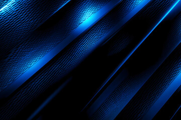 Sticker - abstract blue and black are light pattern with the gradient is the with floor wall metal texture soft tech diagonal background black dark clean modern.